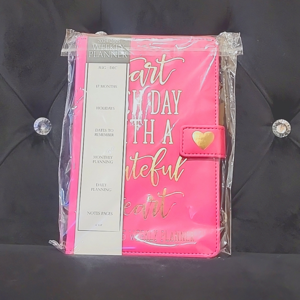 Hot Pink Weekly Planner